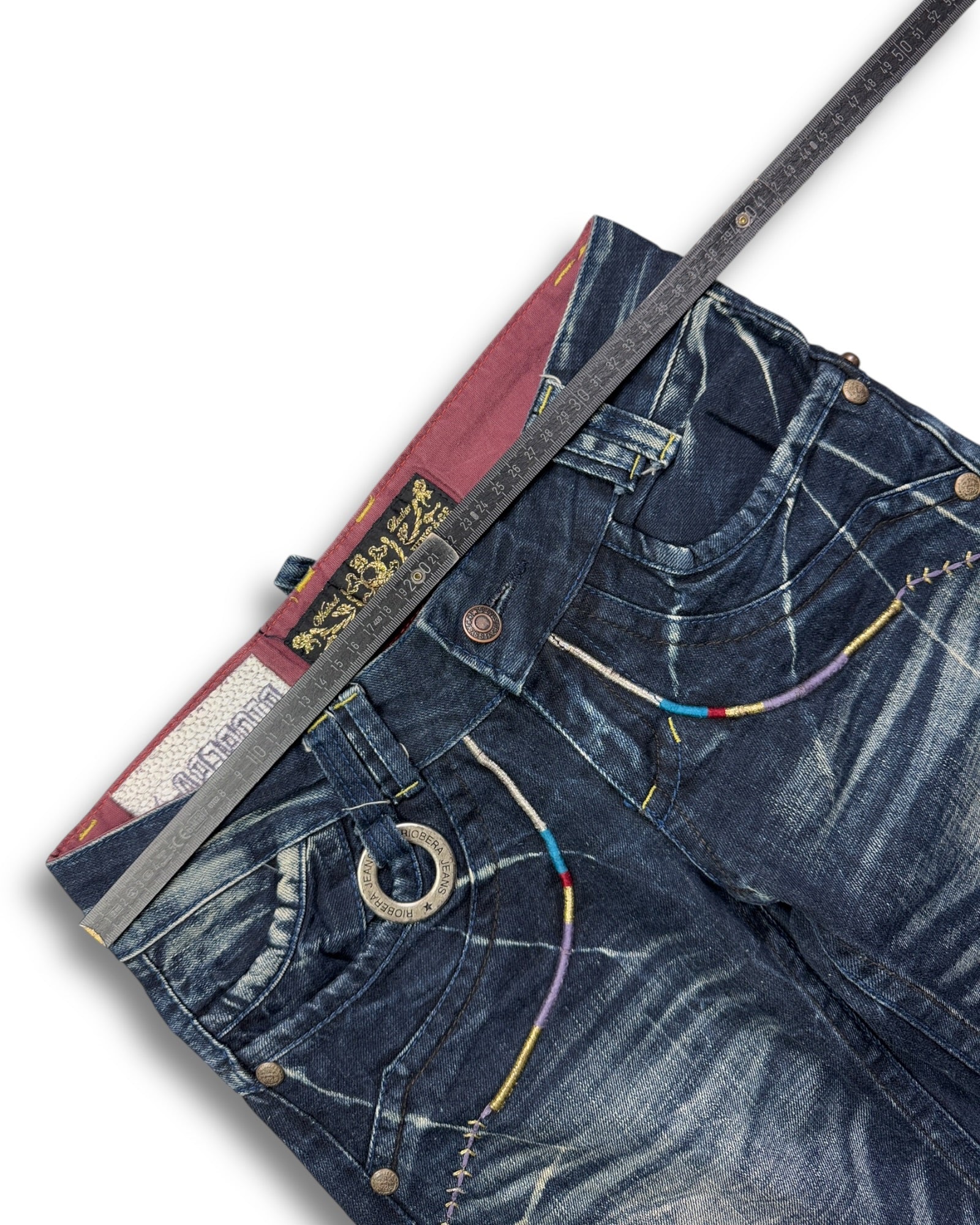 2000's Riobera Low Waist/Bootcut Japanese Archive Jeans Women's *very rare 28x28 (S)