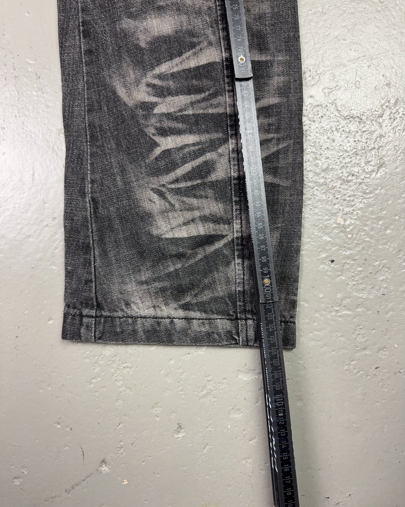 2000's Cqw Jeansmith Japanese Archive Straight/Baggy Jeans *very rare 32x32 (M)