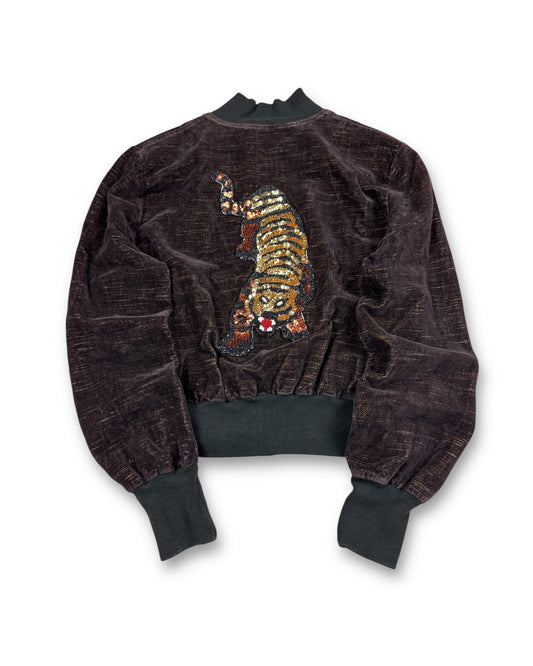 2000's Nadine H. Velour Jacket Women's *rare (M)