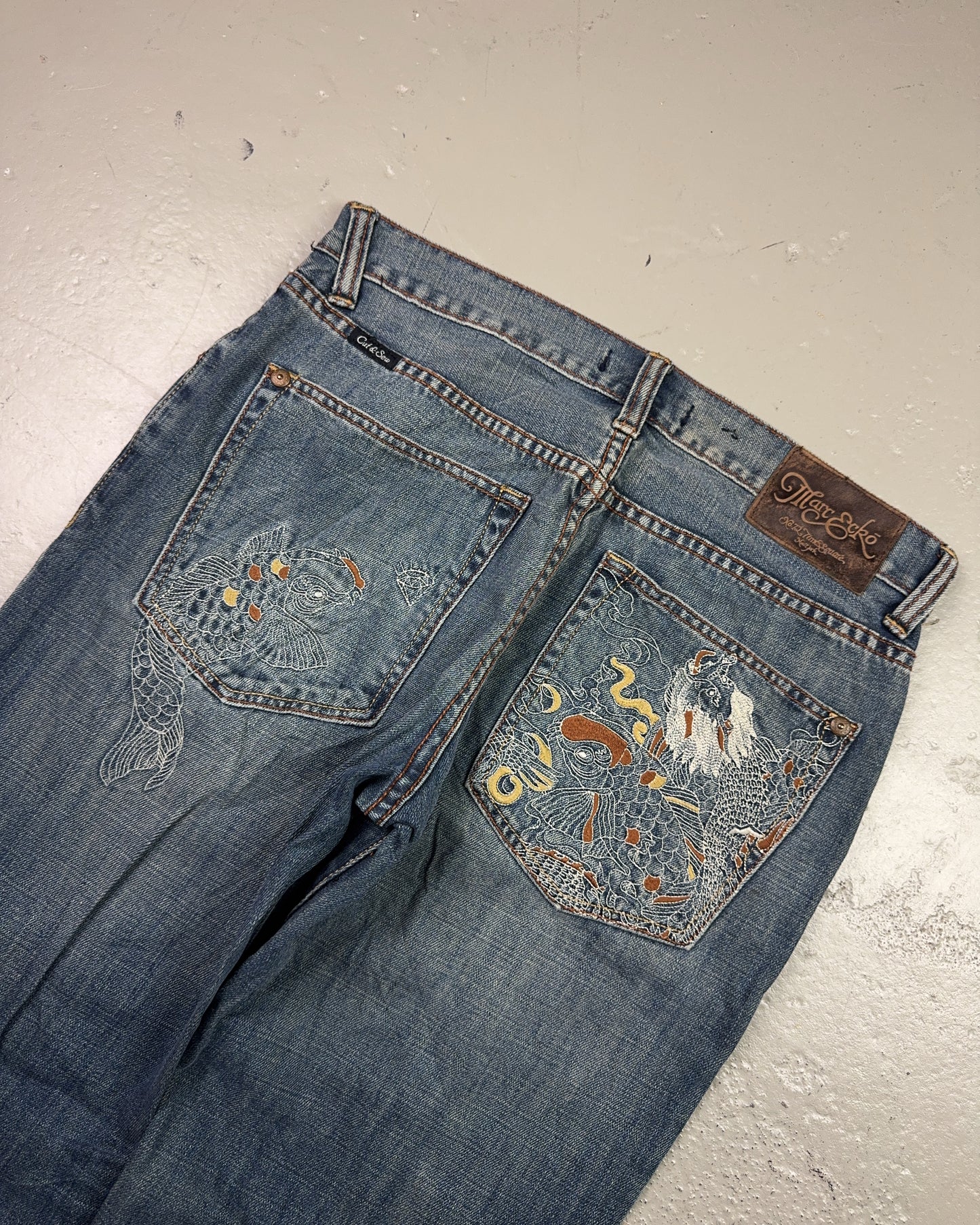 2000's Mark Ecko Hip Hop Baggy/Bootcut Jeans *very rare 32x32 (M)