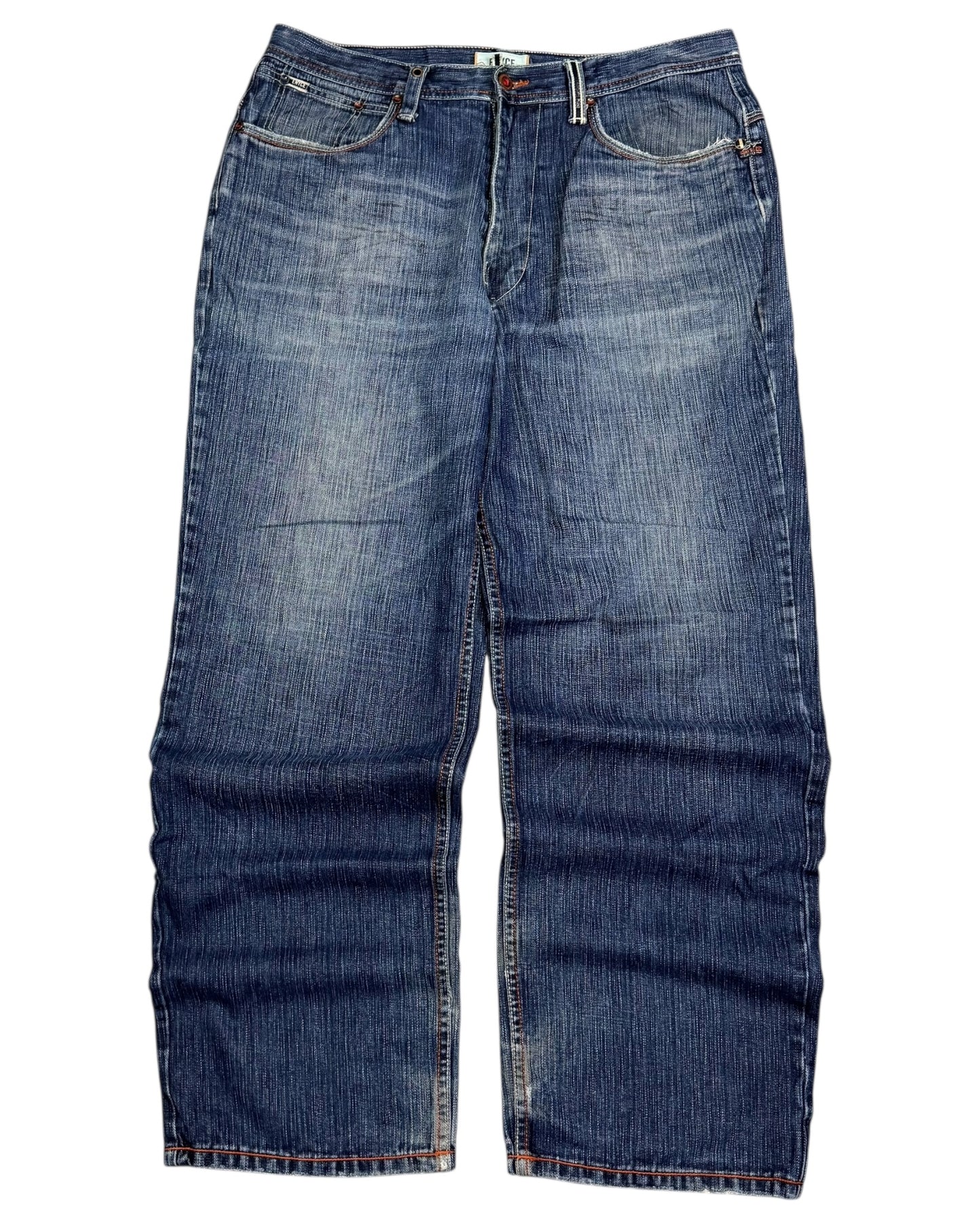 2000‘s Enyce Hip Hop Baggy Jeans Heavy Denim *rare 38x34