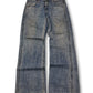2000's X2 Straight/Baggy Japanese Jeans *rare 32x30 (M)