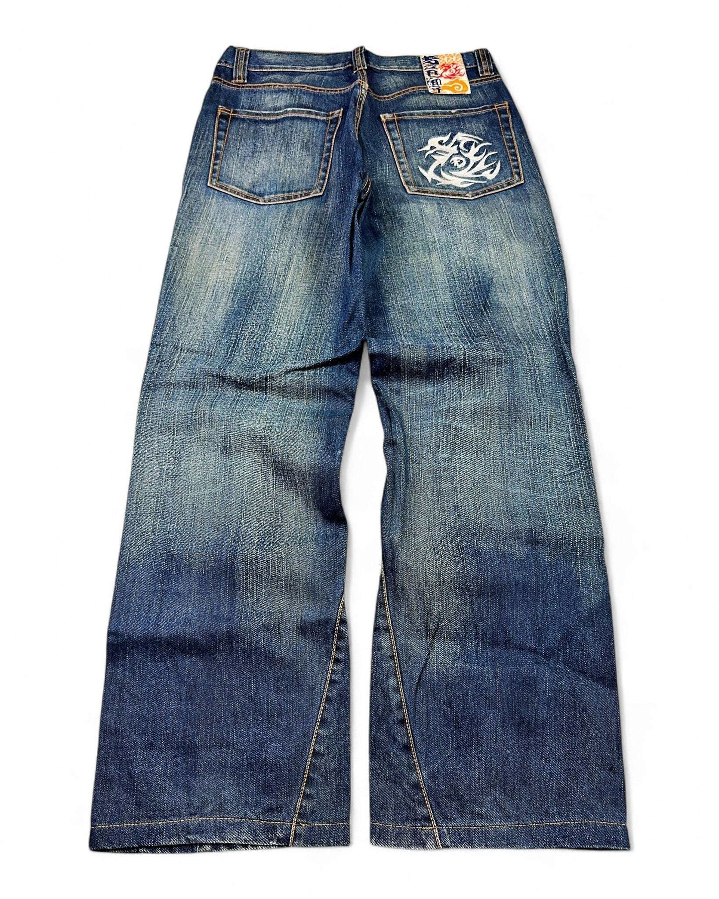 2000's Stockton Japanese Baggy Jeans *rare 30x32 (M)