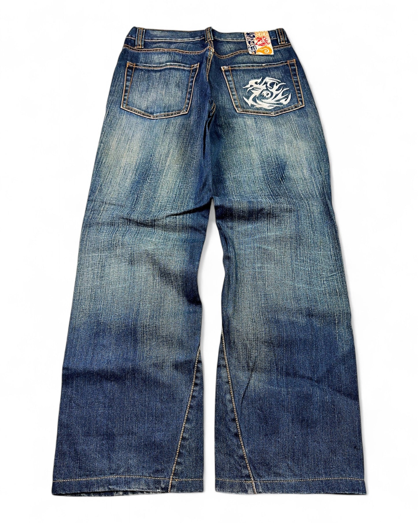 2000's Stockton Japanese Baggy Jeans *rare 30x32 (M)