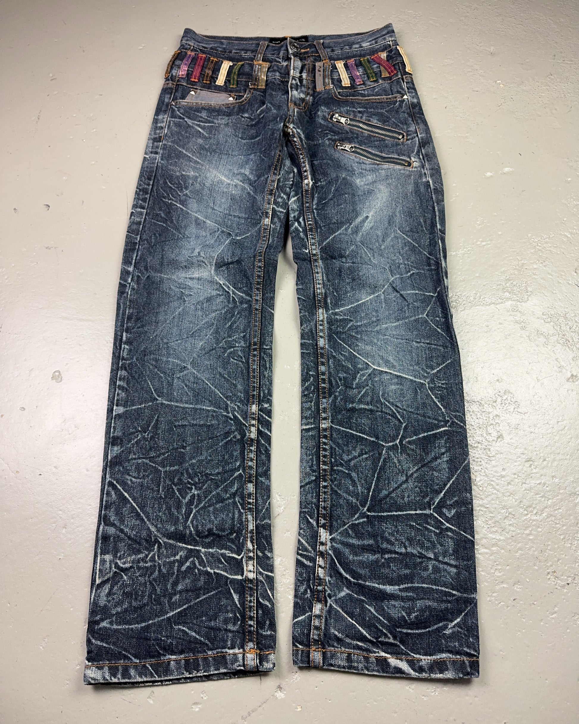 2000's Nylaus Jeans Japanese Archive Straight Jeans *very rare 29x32 (S)