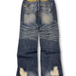 2000's Osaka Big Train Japanese Archive Baggy/Straight Jeans *extremely rare 32x32 (M)