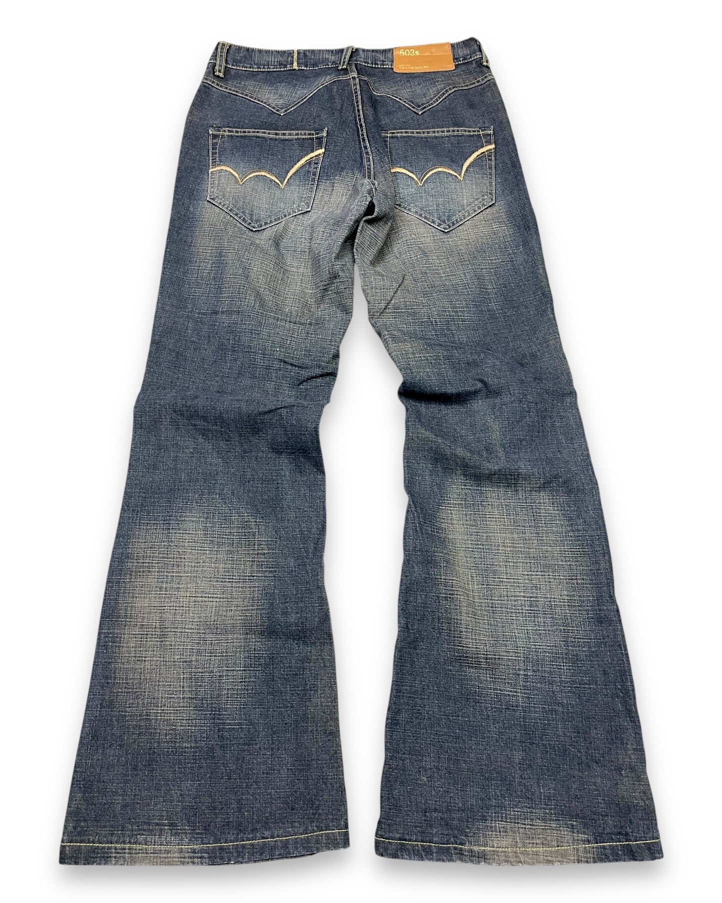 2000‘s Edwin Japanese Baggy/Bootcut Jeans *rare 29x31