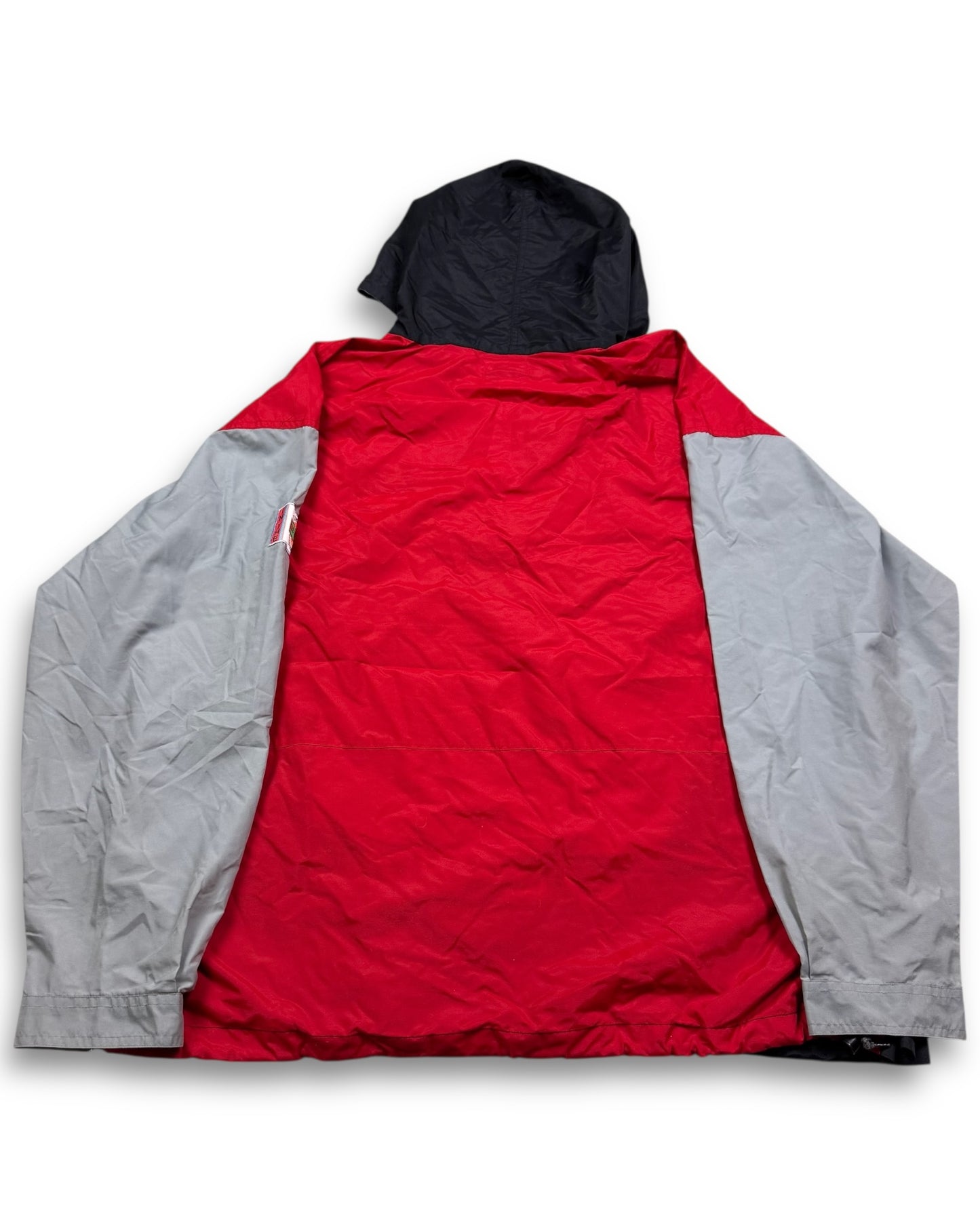 1990‘s Chicago Bulls Nylon Windbreaker/Track Jacket *rare (L)