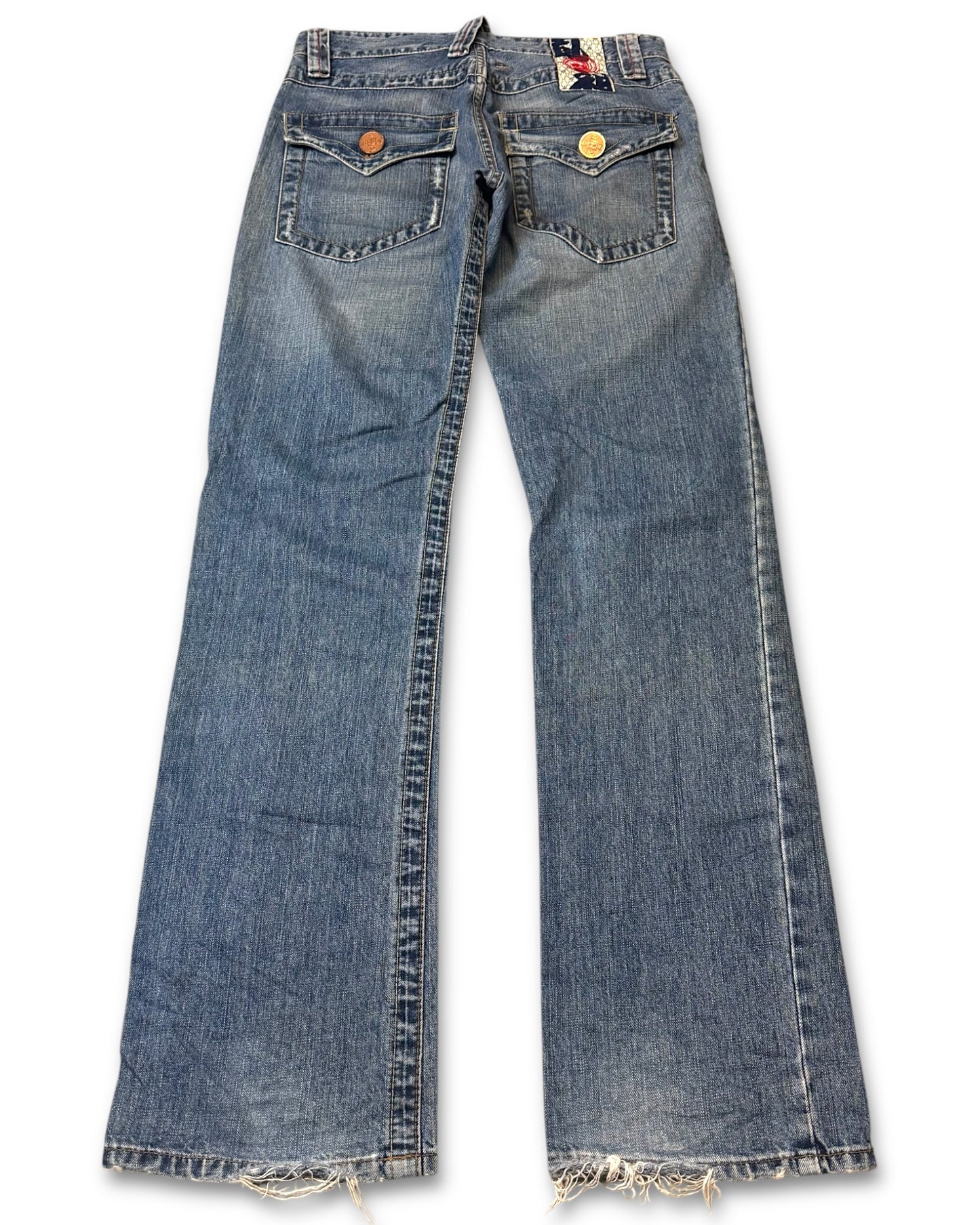 2000‘s Blue Way Japanese Straight Jeans *rare 30x32
