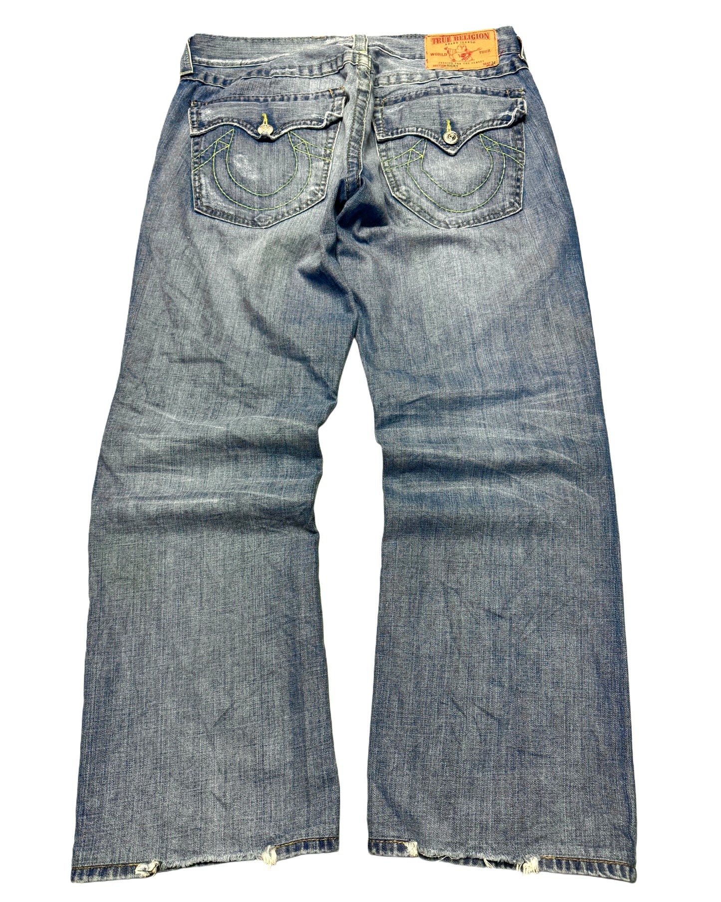 2000‘s True Religion Ricky Baggy Jeans 34x30