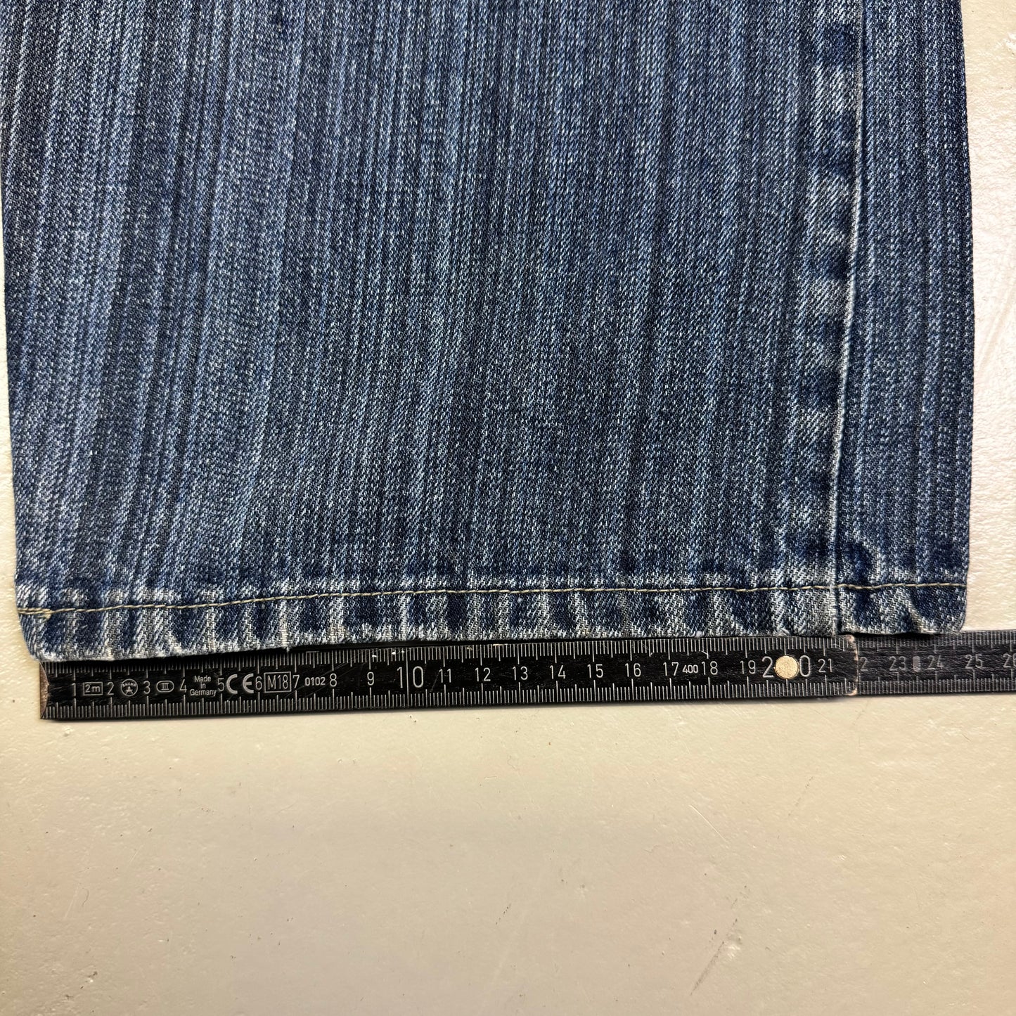 2000‘s 30 Below Hip Hop Baggy Jeans Heavy Denim *rare 34x34