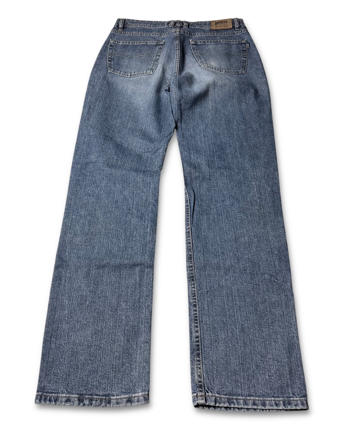 1990‘s Pioneer Baggy/Straight Jeans *rare 32x34