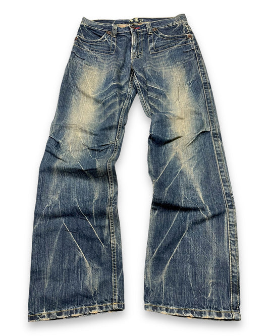 2000‘s Oniarai Japanese Archive Baggy Jeans *very rare 32x32