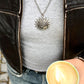 Eclipse Eye Stainless Steel Necklace