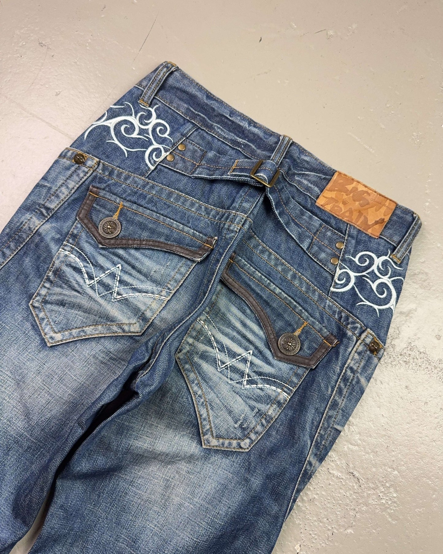 2000's Rock & Republic Japanese Archive Straight/Baggy Jeans *very rare 29x32 (S)