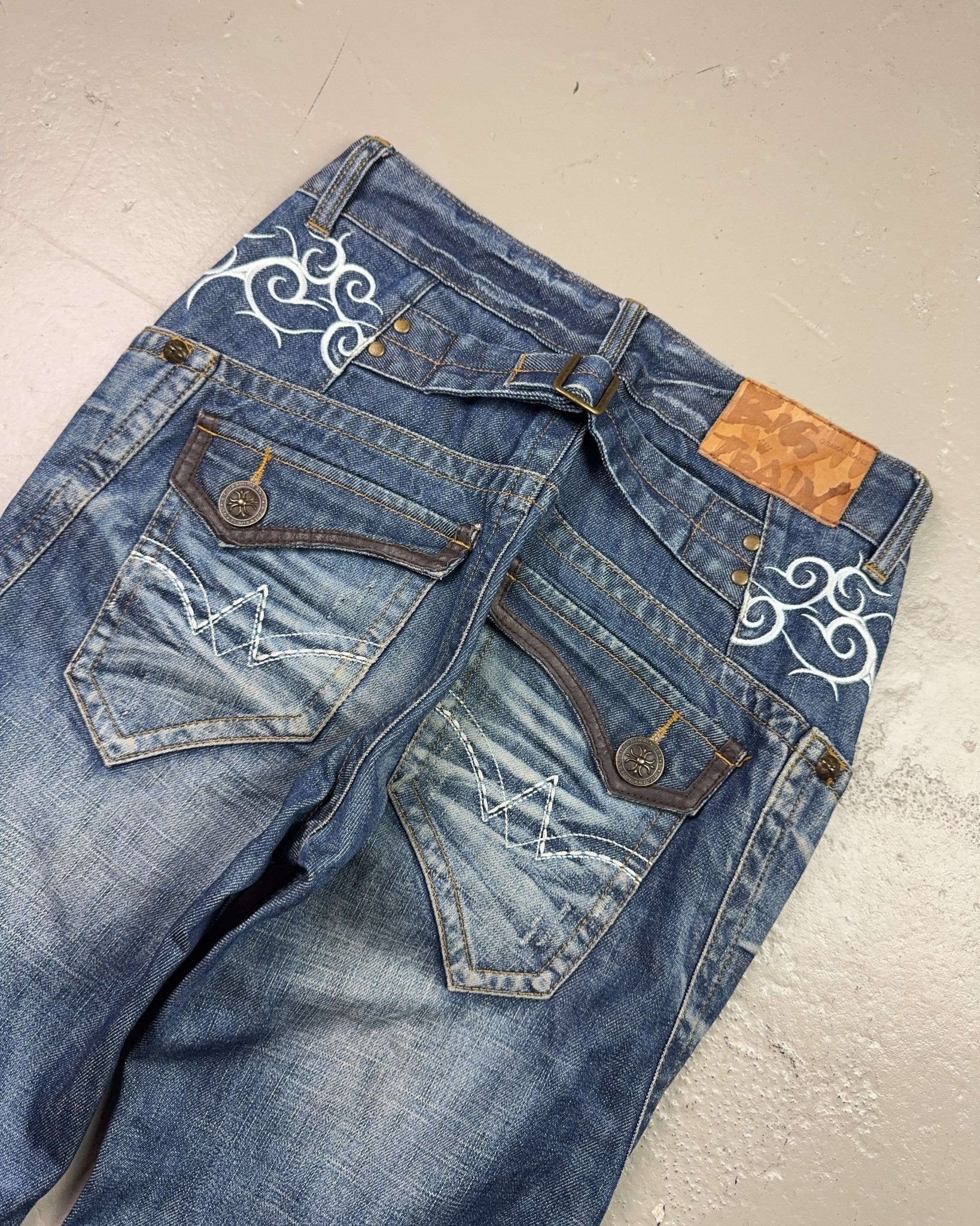 2000's Rock & Republic Japanese Archive Straight/Baggy Jeans *very rare 29x32 (S)