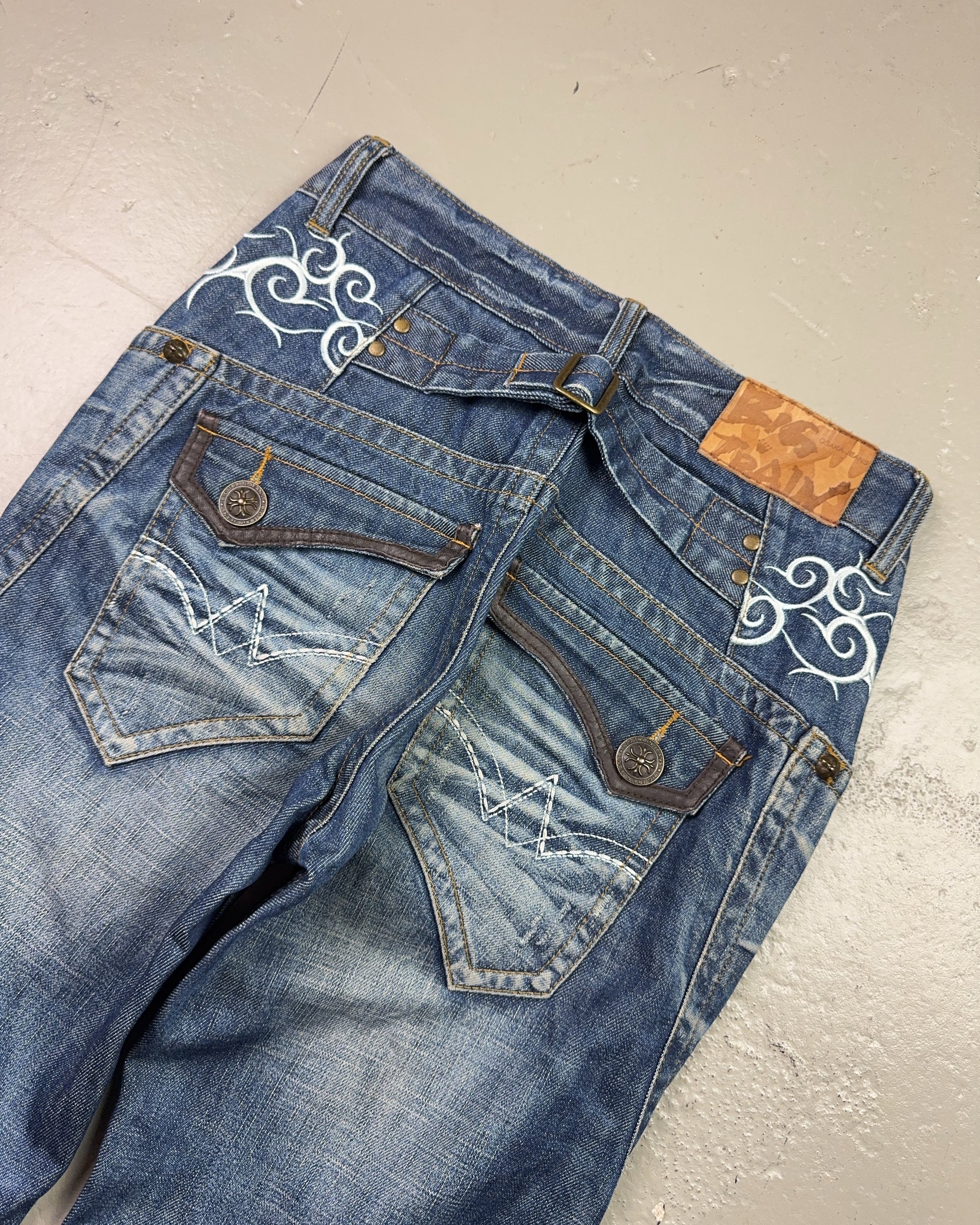 2000's Rock & Republic Japanese Archive Straight/Baggy Jeans *very rare 29x32 (S)