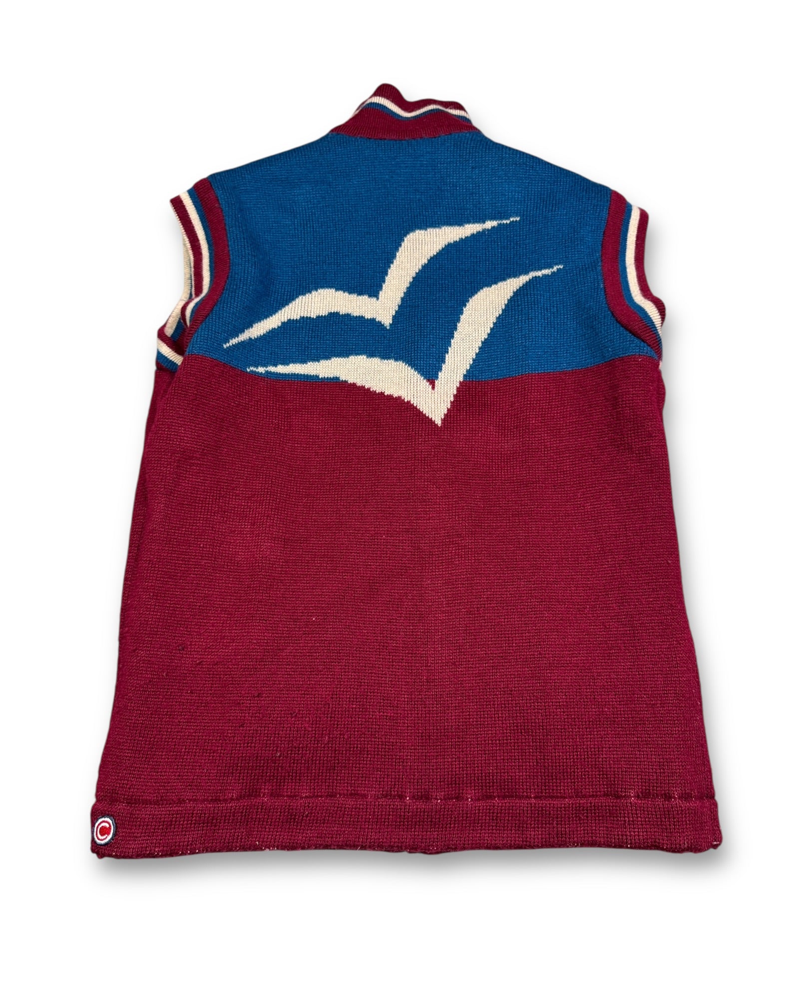 1980's Colmar 2in1 Reversible Knit Vest *very rare (M)