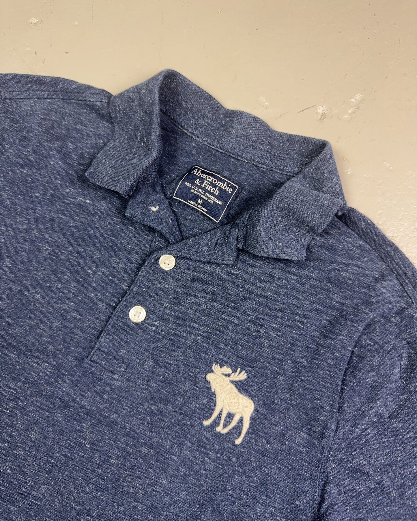 2000's Abercrombie & Fitch Polo Shirt * (M)