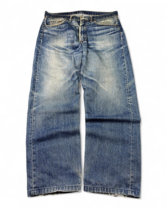 1990's Levi's Bootleg *made in Jugoslavia Baggy Jeans *very rare 36x32 (XL)