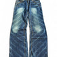 2000's Blue Subject Japanese Archive Baggy Jeans *very rare 34x34 (L)