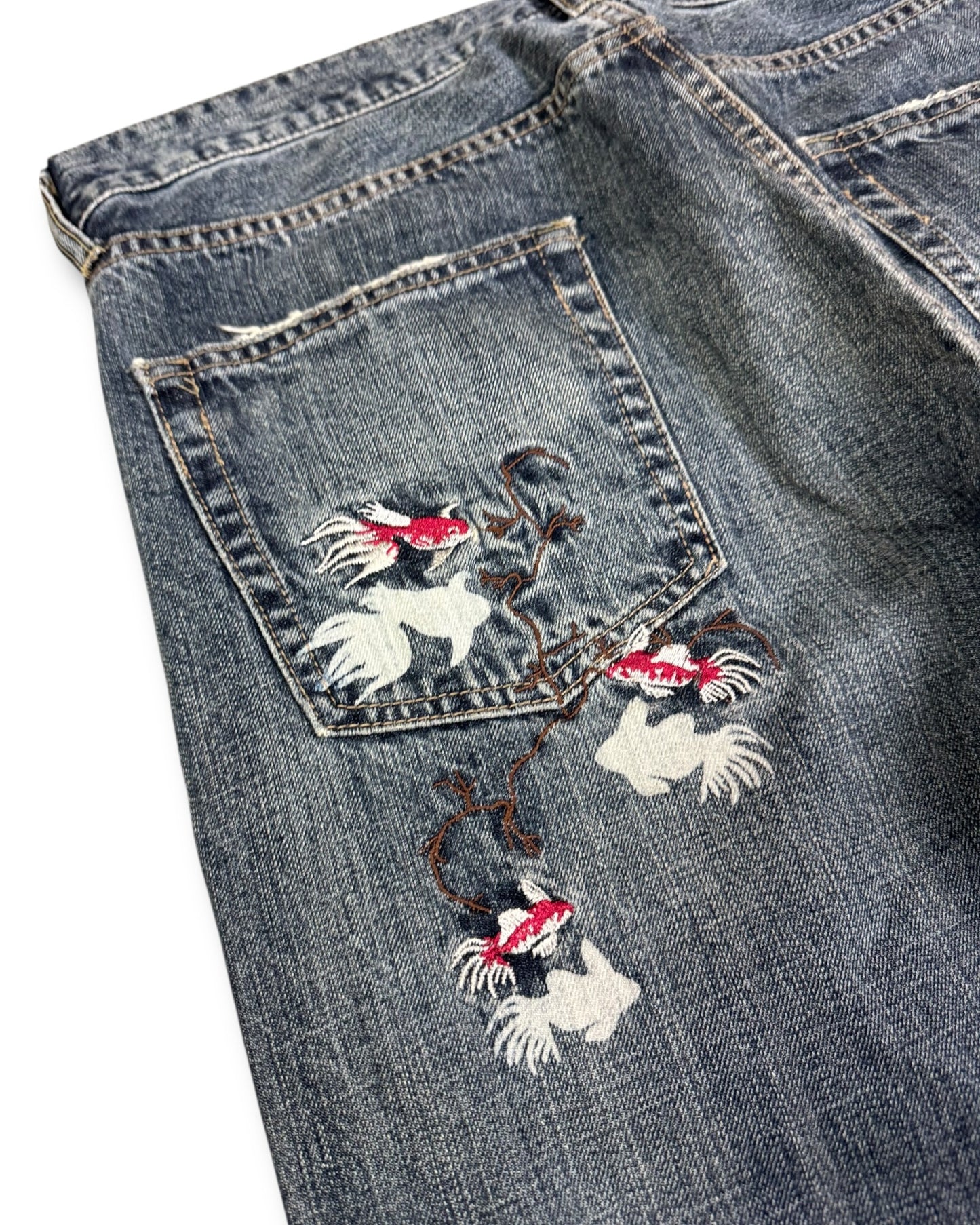 2000's Japanese Baggy Jeans *rare 34x30 (L)