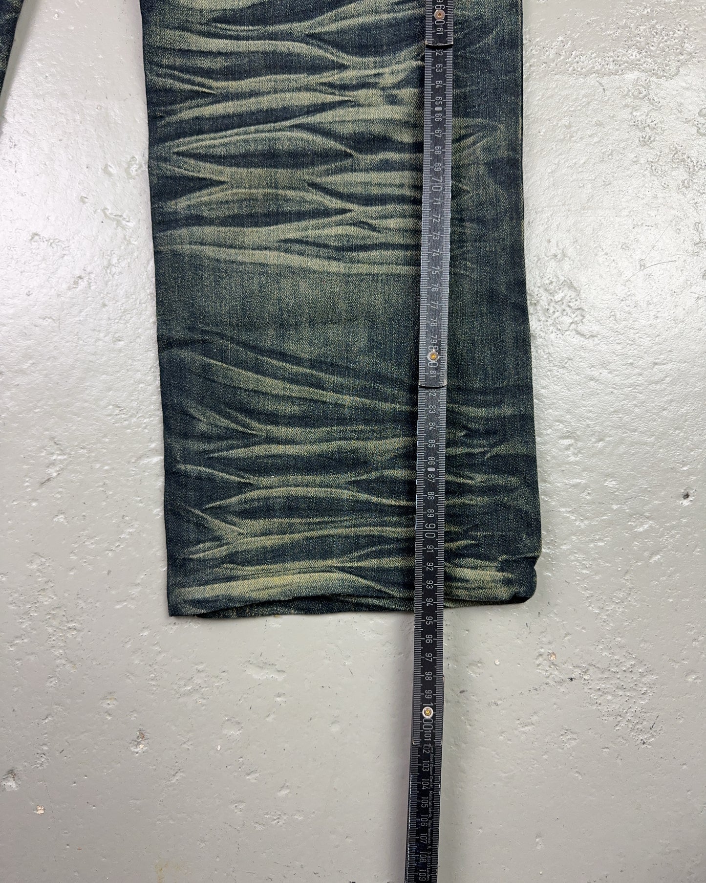 2000's Woodin' Japanese Straight/Baggy Jeans *rare 31x28 (M)