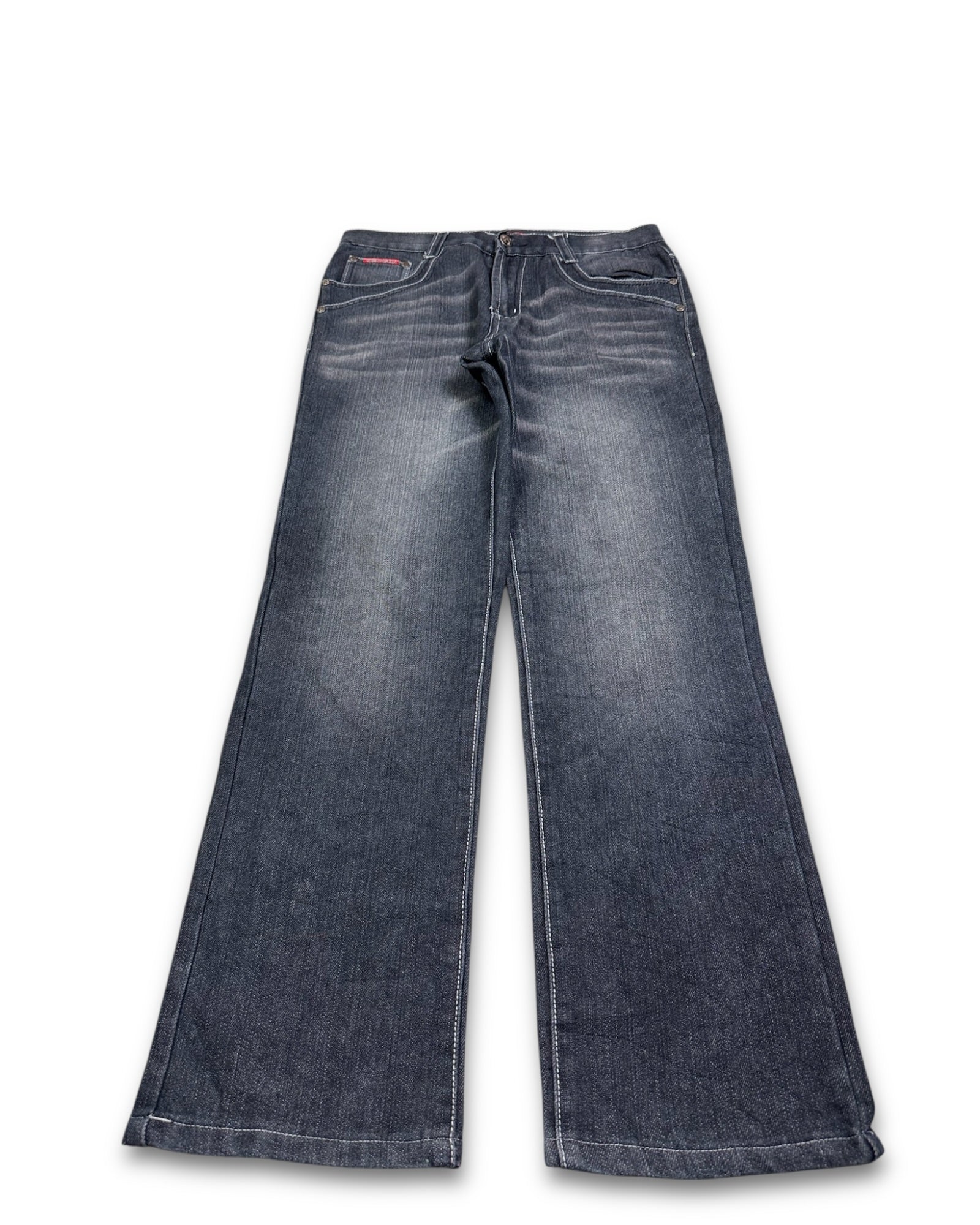 2000's Dermson Straight/Baggy Japanese Jeans *rare 30x30 (M)