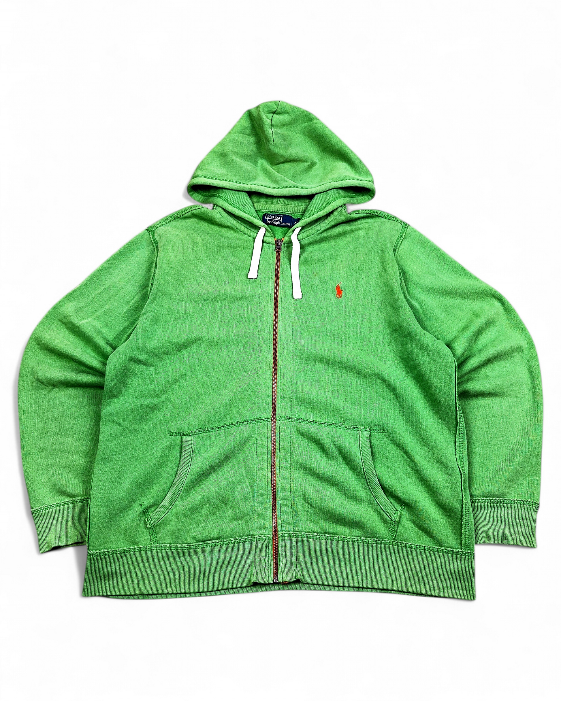 1990's Polo By Ralph Lauren Zip Hoodie * (XL)