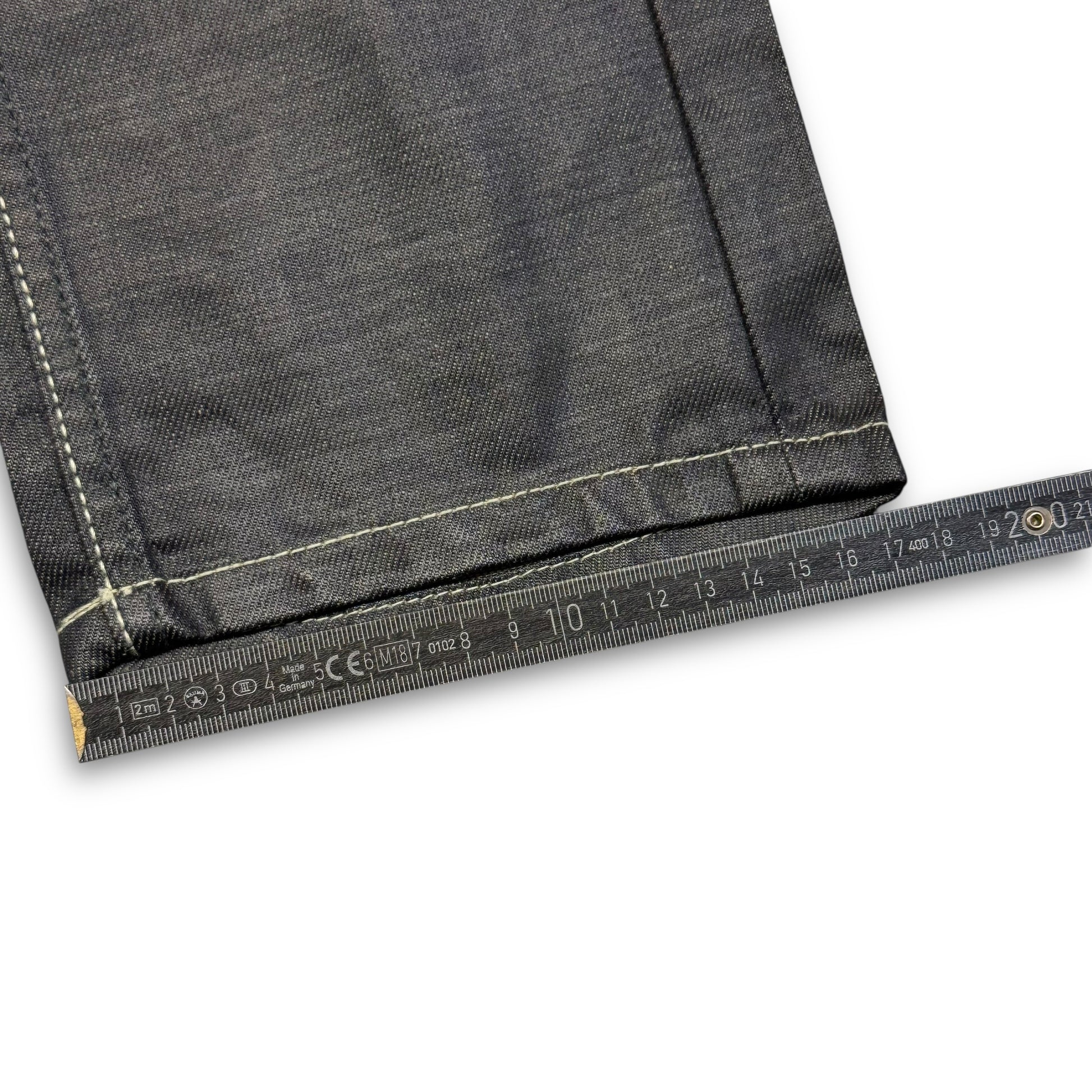 2000's Jizo Japanese Archive Slim/Straight Waxed Jeans *extremely rare 28x30 (S)