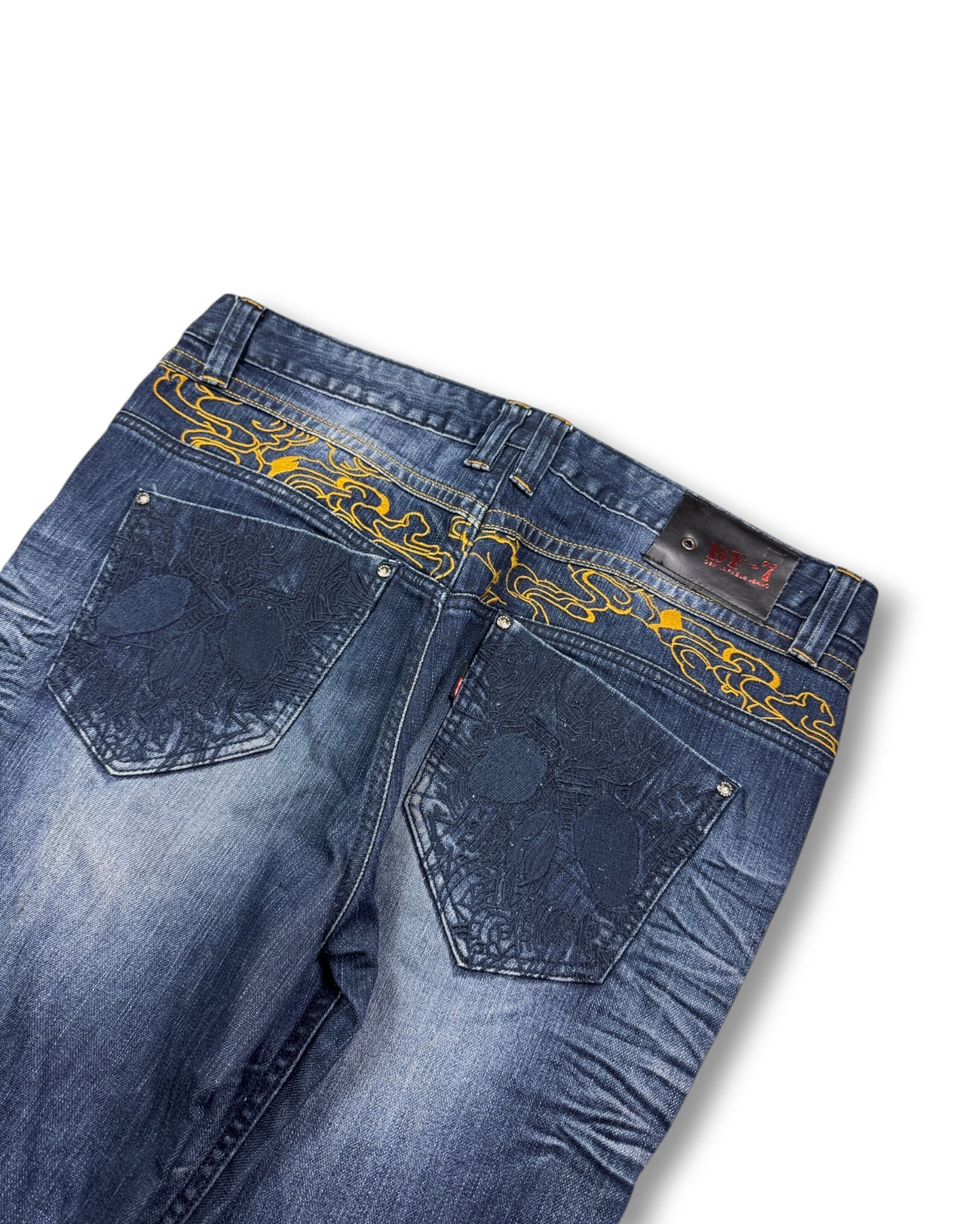 2000's Dk-7 Japanese Archive Baggy Jeans * 38x32 (XXL)