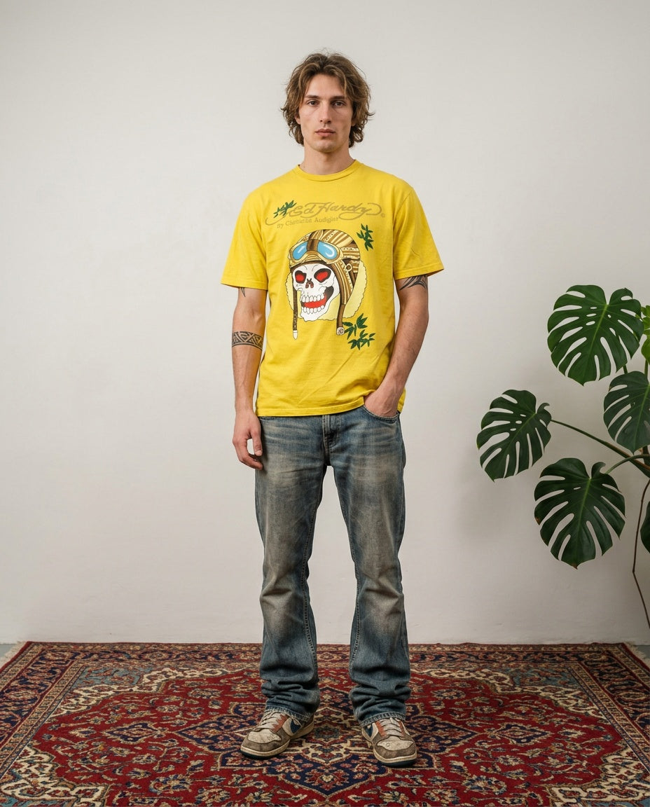 2000's Ed Hardy T-shirt *rare (XL)
