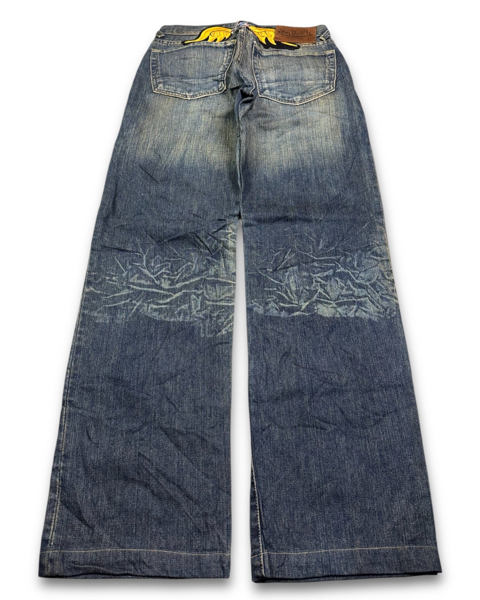 2000's Von Dutch Straight/Baggy Jeans *very rare 28x30 (S)