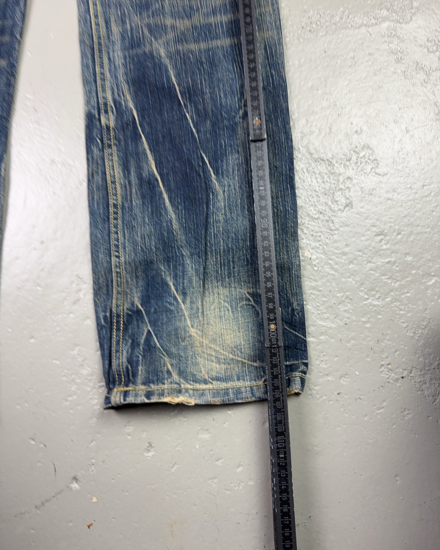 2000's Oniarai Japanese Archive Straight Jeans *very rare 29x32 (S)