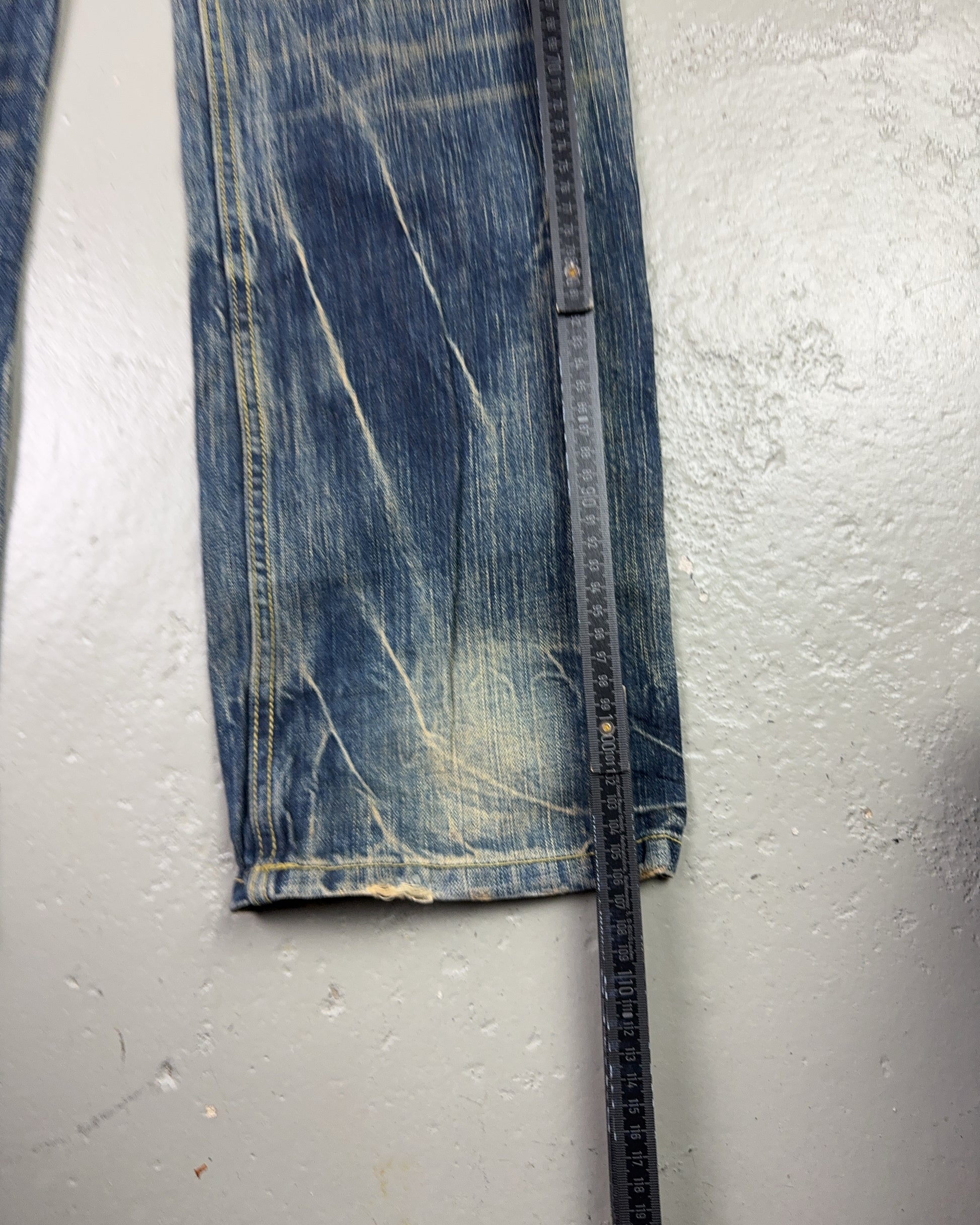 2000's Oniarai Japanese Archive Straight Jeans *very rare 29x32 (S)
