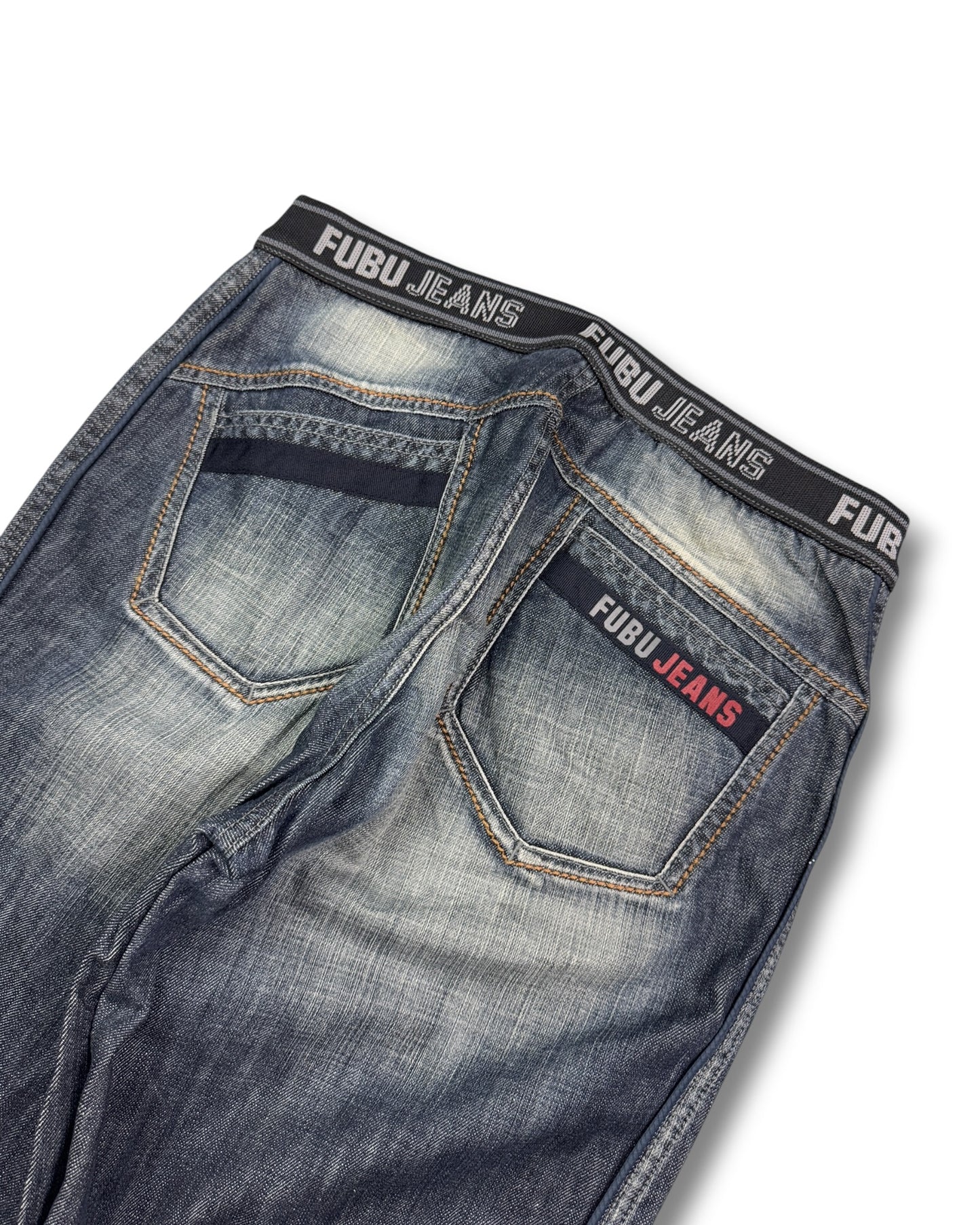 2000's Fubu Hip-hop Baggy Jeans *rare 34x32 (L)