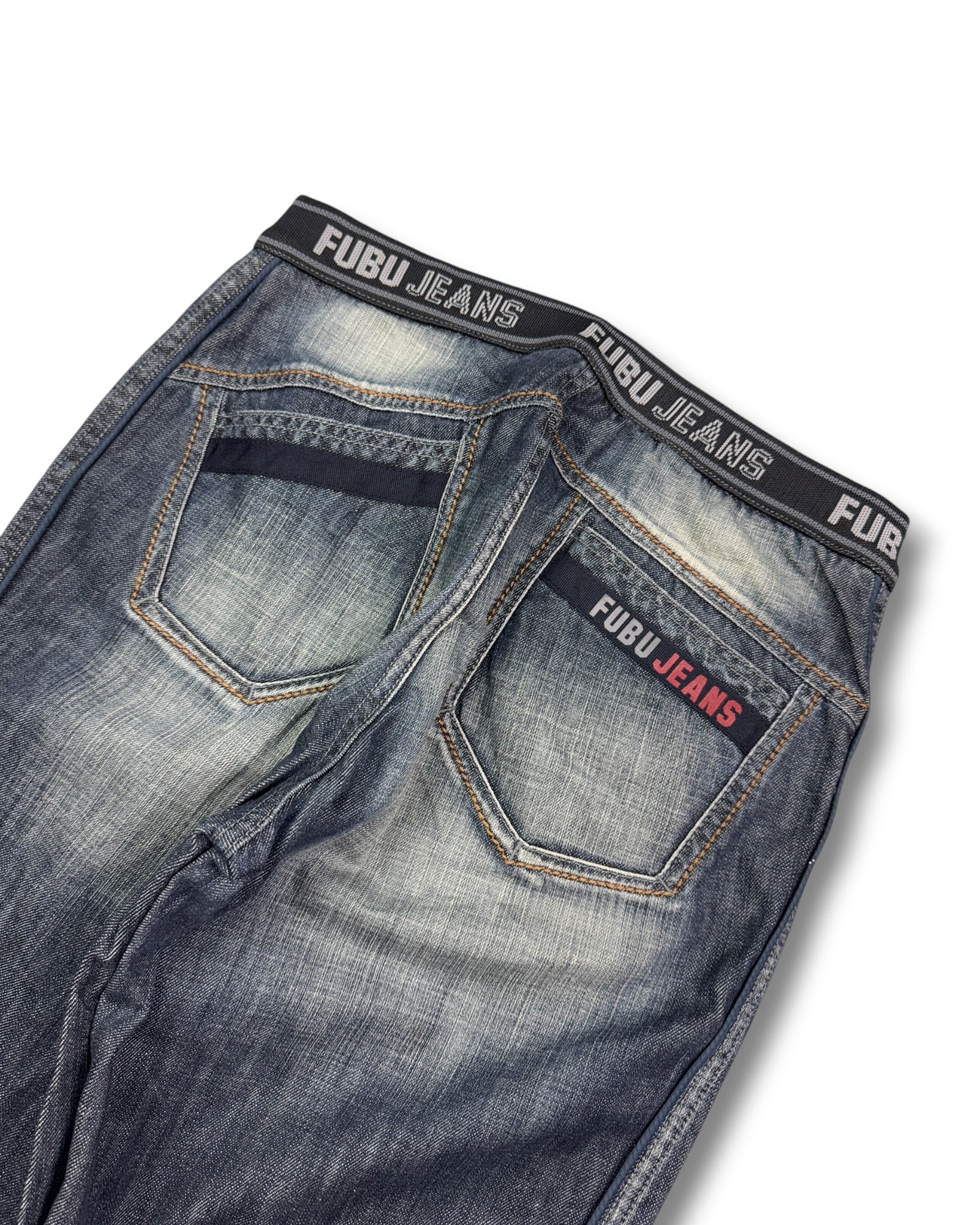 2000's Fubu Hip-hop Baggy Jeans *rare 34x32 (L)