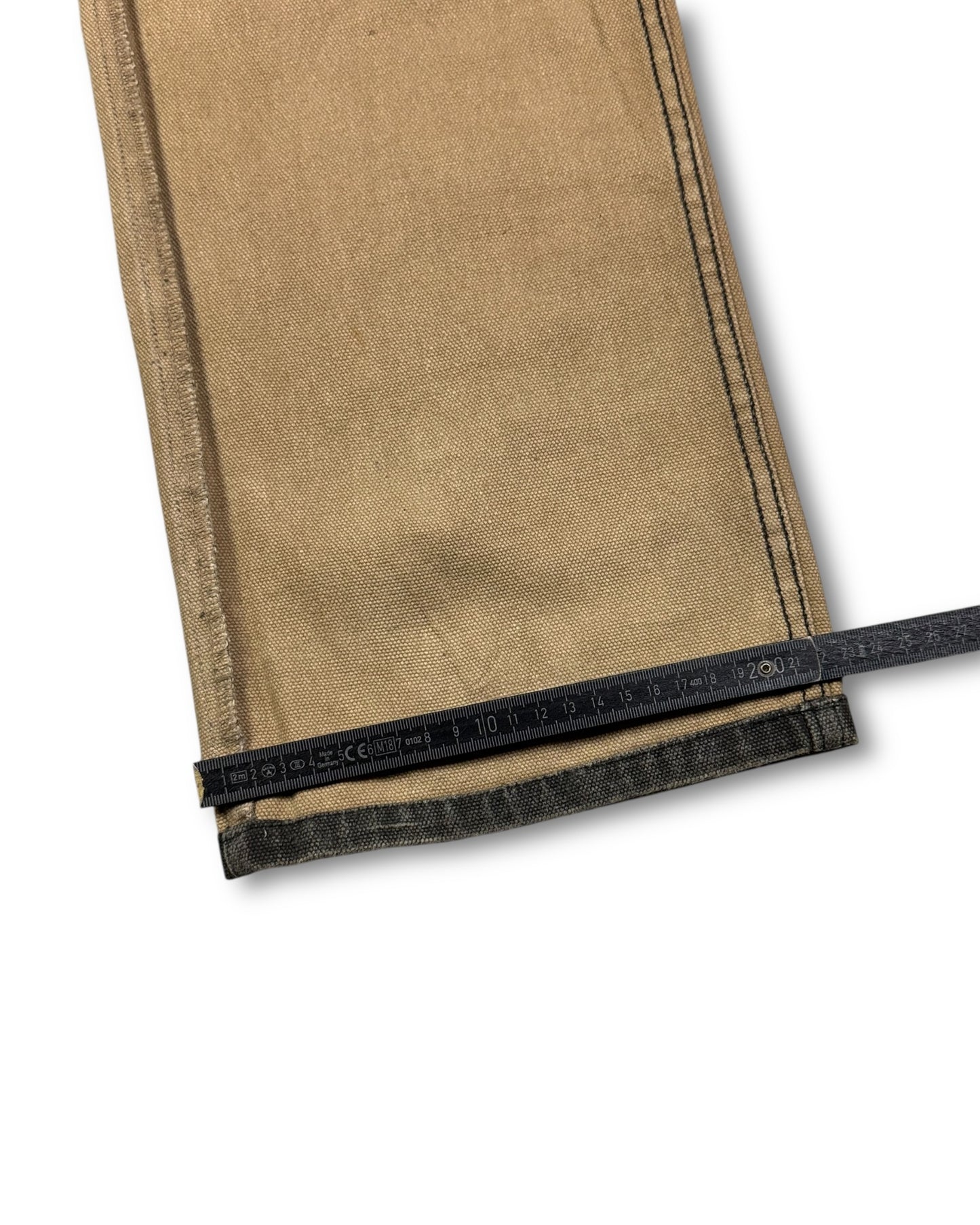 1990's 5RL Straight/Baggy Reversible 2in1 Zip Up Archive Workwear Jeans *extremely rare 30x32 (M)