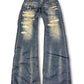 2000's Tough Japanese Straight Japanese Jeans *very rare 30x32 (M)