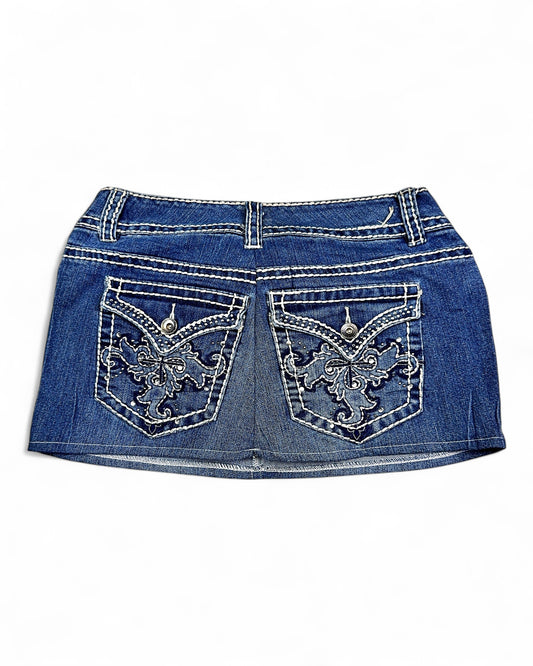 2000's Mini Denim Skirt Women's * W30 (M)