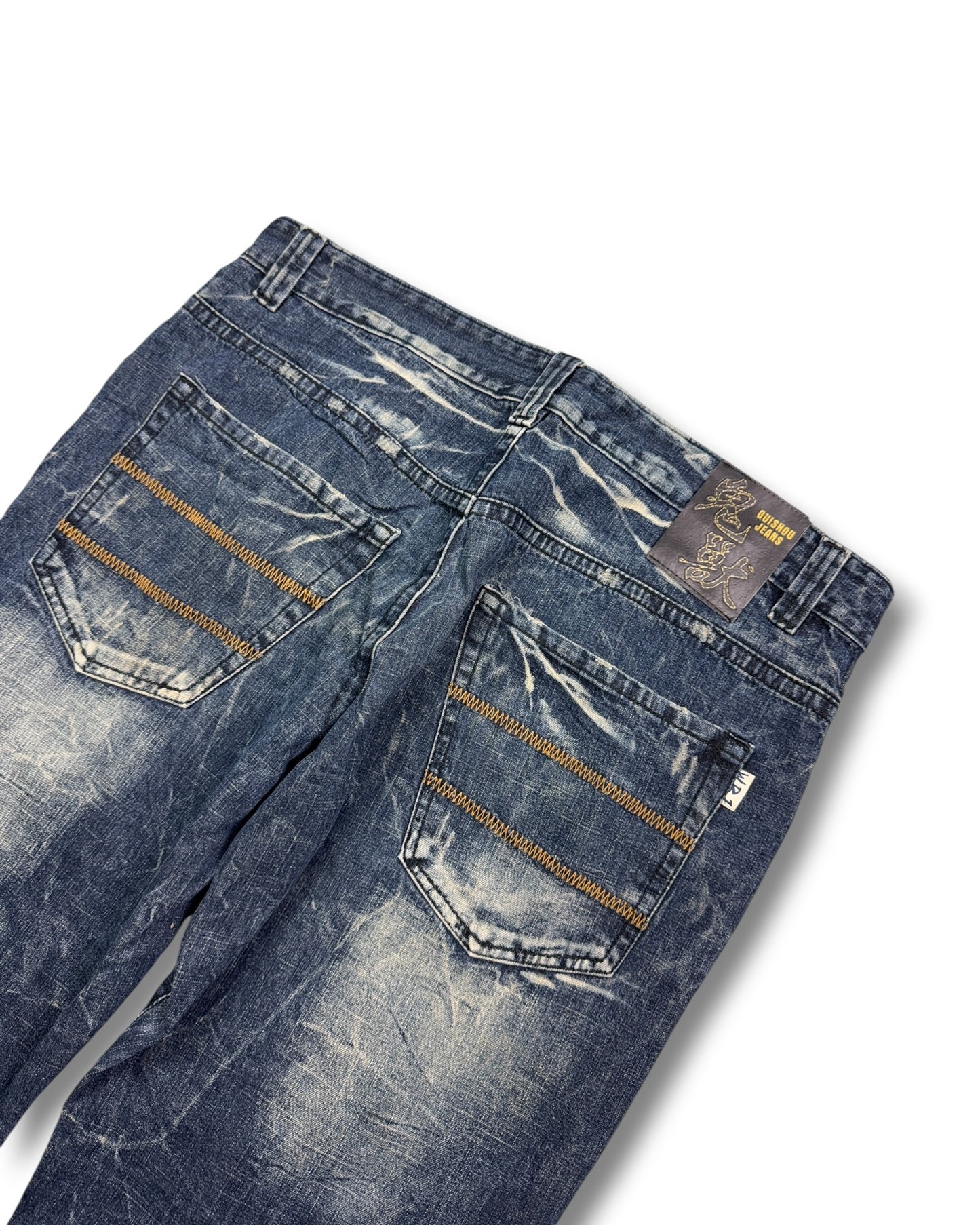 2000's Wooden Boat Japanese Straight/Baggy Jeans *rare 36x32 (XL)