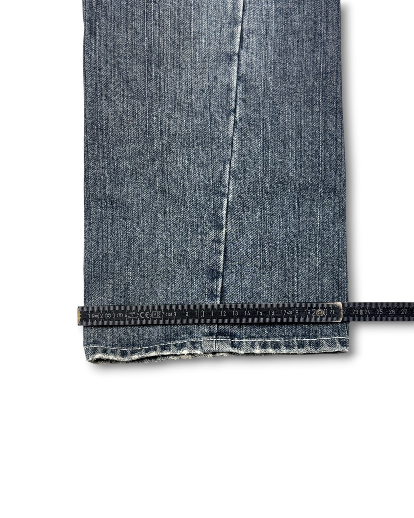 2000's Guell Mustard Japanese Archive Straight/Baggy Jeans *extremely rare 34x32 (L)
