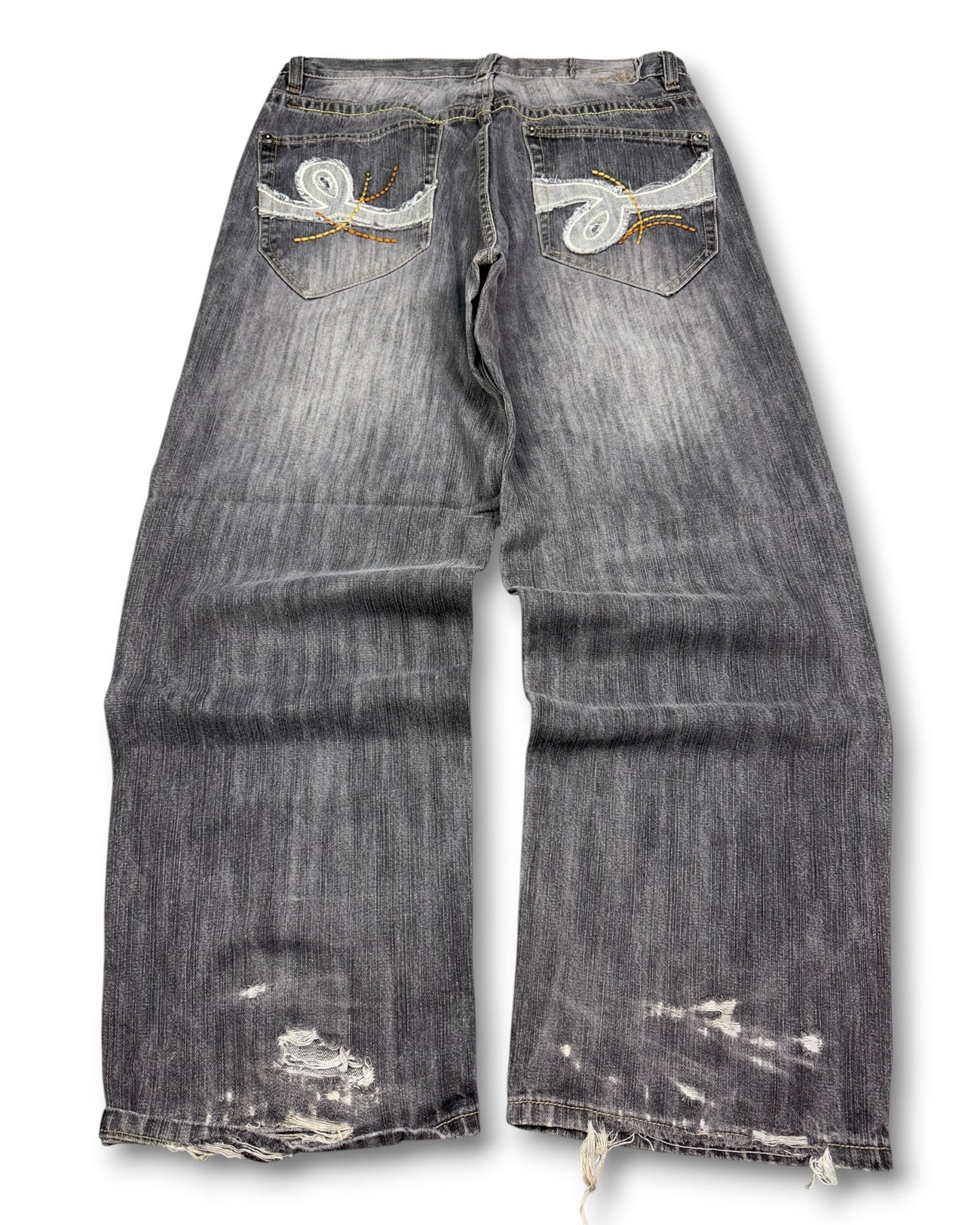2000's Delf Baggy Hip Hop Jeans *rare 36x32 (XL)
