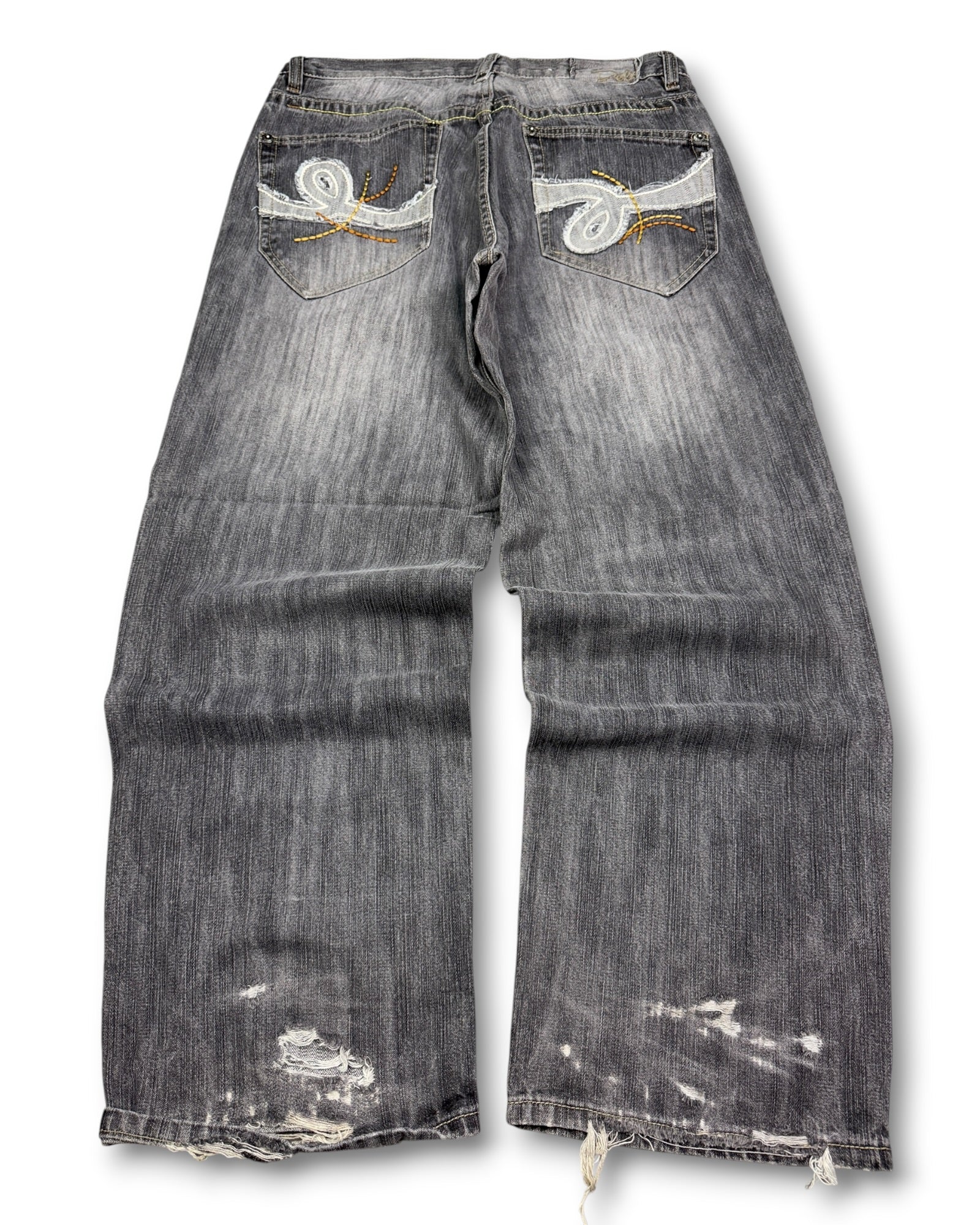 2000's Delf Baggy Hip Hop Jeans *rare 36x32 (XL)