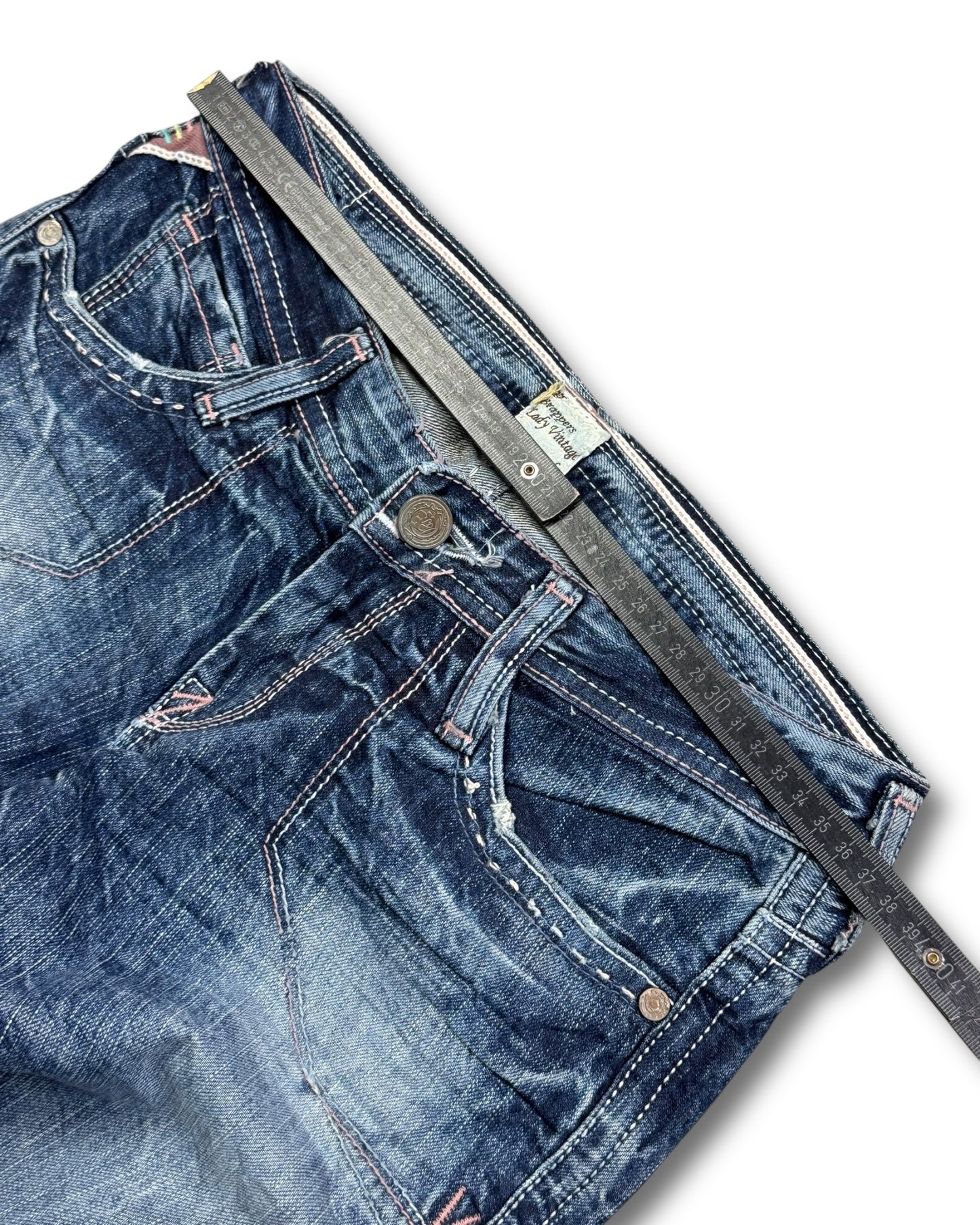 2000's Brappers Japanese Archive Low Waist/Flared Jeans Women's *very rare 29x30 (S)