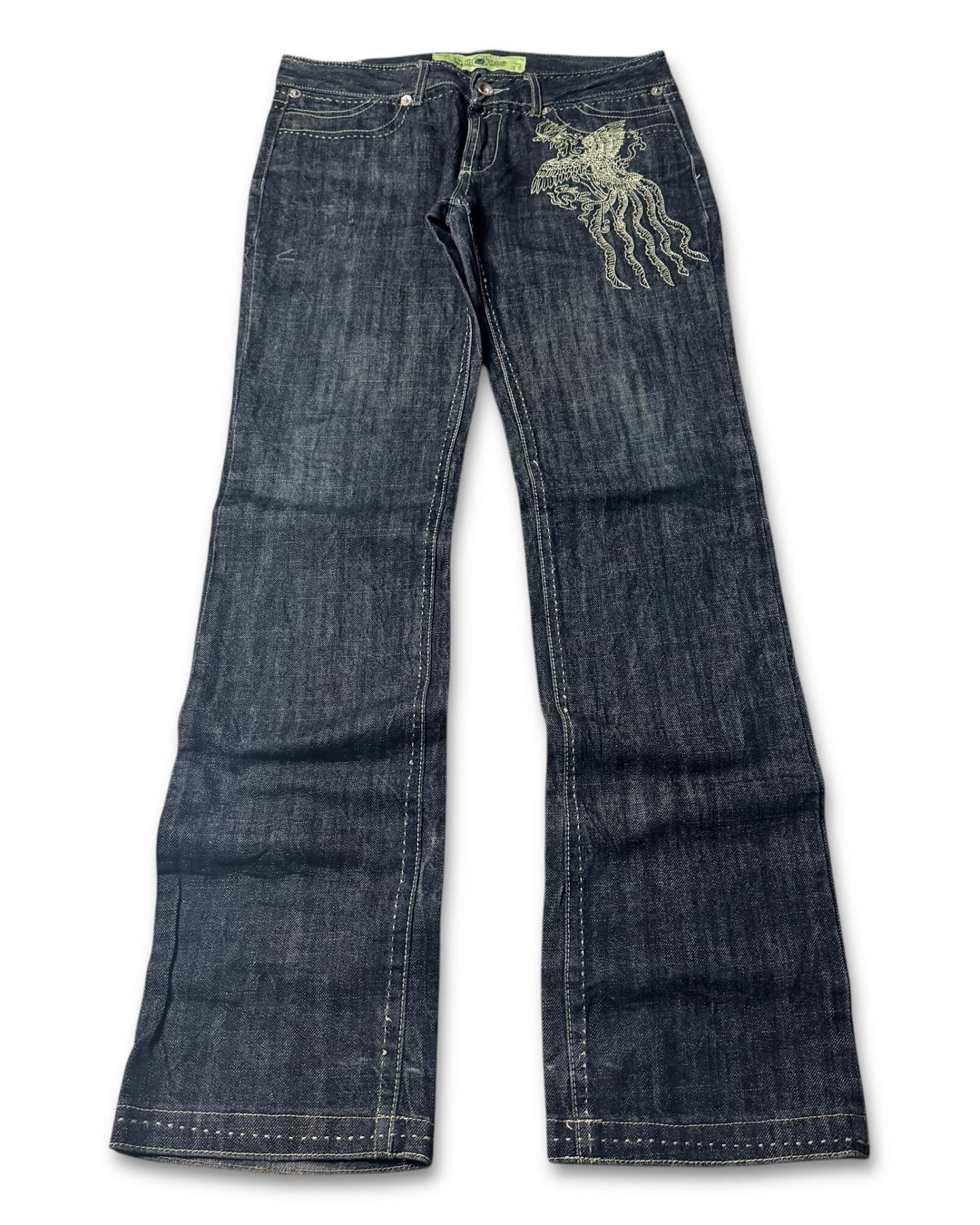 2000‘s Smile Frog Jeans Women‘s (L)