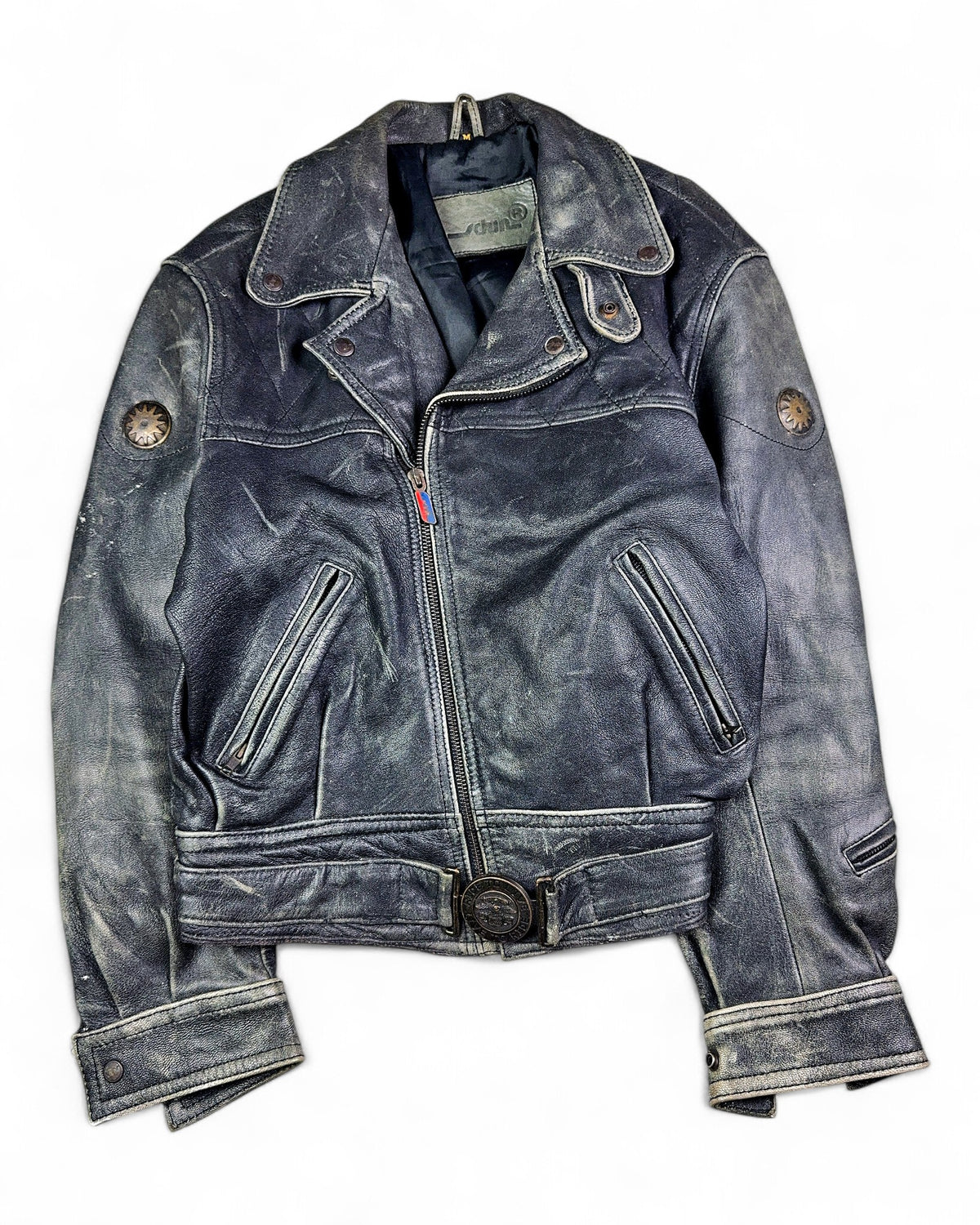 1980's Schuh Faded Leather Jacket *extremely rare (M)