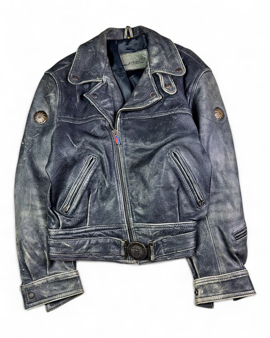 1980's Schuh Faded Leather Jacket *extremely rare (M)