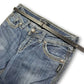 2000's Silver Low Waist/Bootcut Jeans Women's * W30 (M)