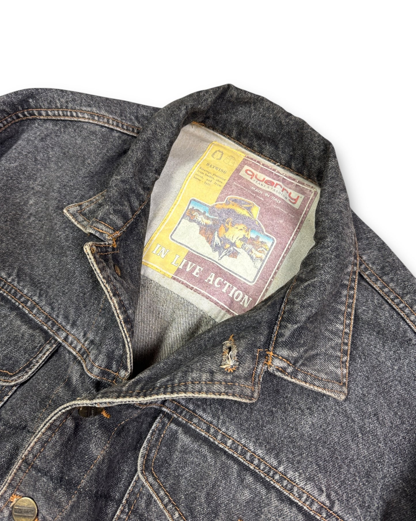1990's Quarry Denim Jacket *very rare (L)